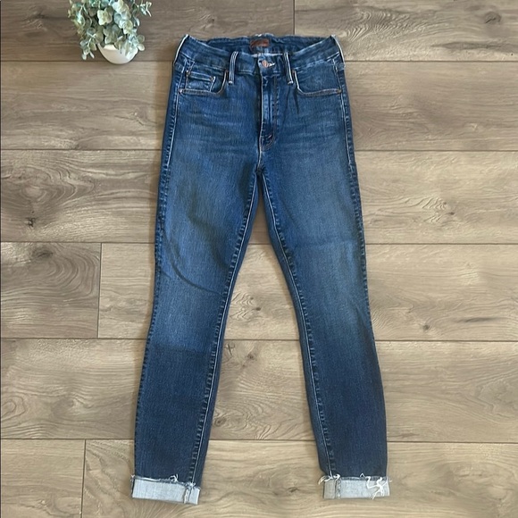 MOTHER Denim Women’s Looker Ankle Fray Size 26 - Picture 1 of 8